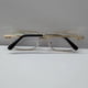 thumbnail image 1 of Gafas de presbicia, gafas de lectura de cristal, montura completa de metal, espejo para anciano, 1 of 3
