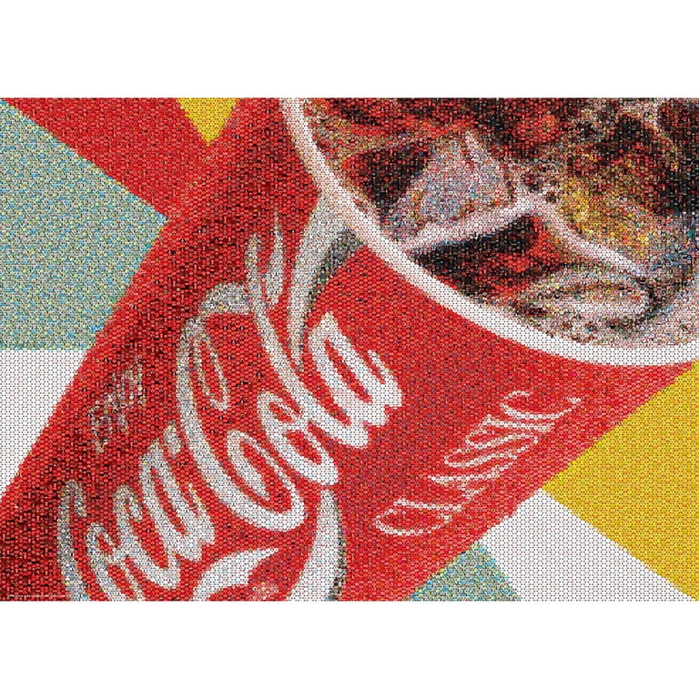 MasterPieces 1000 Piece Puzzle - Coke Photomosaic Ice Cold - 19.25