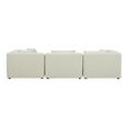 thumbnail image 4 of Moe's Home Collection Lowtide Lounge Modular Sectional Warm White Fabric, 4 of 5
