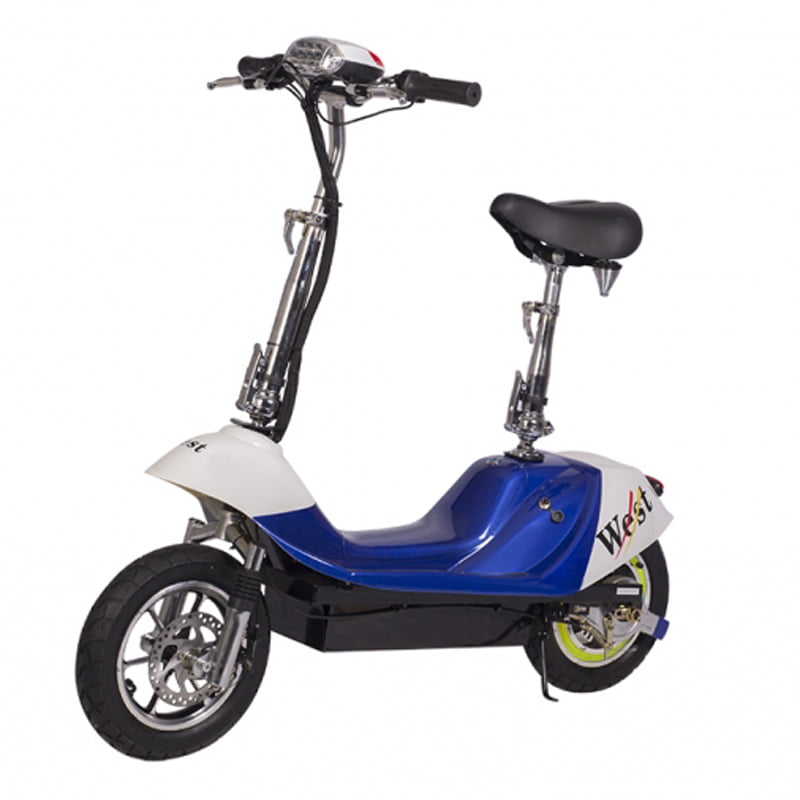 Scooters City Rider Electric Scooter (Blue) - Walmart.com