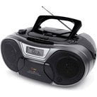 JWIN Portable AM/FM MP3/CD Cassette Recorder Stereo Radio Model JXCD483D