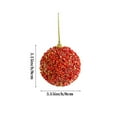 thumbnail image 3 of sdhkgrrt under $5 Christmas Ornaments, Christmas Ball Ornaments 4 Pack,Shatterproof Glitter Christmas Balls,Xmas Tree Hanging Decorations,Holiday Party Decor Supplies,Multi Color Christmas Ornaments, 3 of 6