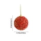 thumbnail image 3 of Bolas de adornos navideños indestructibles - Pack de 4 decoraciones colgantes de plástico para el árbol, blanco, rosa, rojo, verde azul, 3 of 6