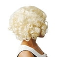 thumbnail image 3 of Blonde Starlett Adult Costume Wig | One Size, 3 of 8