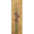 thumbnail image 2 of Paul Brent 7x14 White Modern Wood Framed Wall Art Titled - Iris of Delos II, 2 of 5