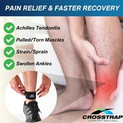 MDUB Crosstrap Achilles Tendon Strap, Unisex Ankle Stabilizer, Pain Relief for Tendonitis