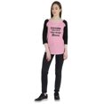 thumbnail image 5 of Inkmeso Raglan Tshirt Sarcasm Dear Karma I Have A List Of People You Have Missed. Graphic Top For Women, 5 of 9