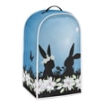 thumbnail image 2 of HELLHERO Oil Proof Mixer Blender Cover with Handle There is only one dust cover 15.94"H x 9.45"L x 7.28"W,Rabbit Flower, 2 of 6