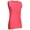 Coral, variant on Rosette Women’s Sleeveless Undershirt - Cotton – High Neck, Full shoulder design