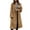 Khaki, variant on Herrnalise Jackets For Women Casual And Fashionable Solid Color Long Suit Collar Woolen Coat For Women Shackets For Women 2024 fall Hot Pink,S