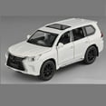 thumbnail image 4 of 1:32 Model Toy Car Diecast Alloy Sound&Light Pull Back Car Model Toy Gift For Lexus （LX570 SUV） Toy Car for Present Colletion, 4 of 5
