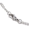 thumbnail image 2 of Tarnish Resistant Unisex Casual Style 304 Stainless Steel Curb Chain Necklaces with Lobster Claw Clasps Stainless Steel Color 19.7 inch(50cm), 2 of 4