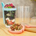 thumbnail image 4 of AMERTEER 4Pcs Overnight Oats Container Breakfast On The Go Cereal Yogurt Cups with Lids and Spoon Dishwasher Safe Overnight Oats Jars for Milk Cereal Salad, 4 of 8