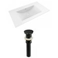 thumbnail image 1 of American Imaginations 59-in. W 1 Hole Ceramic Top Set In White Color AI-20709, 1 of 1
