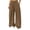 Coffee, variant on Pants for Women Elastic Waist Straight Wide Leg Sweatpants Loose Lounge Trousers,Casual Athletic Sweatpants,Fall Winter Comfortable Full Length Pants