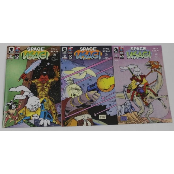 Space Usagi: White Star Rising #1-3 VF/NM complete series Stan Sakai - Yojimbo ; Dark Horse