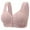 105#Light pink, variant on Daisy Bras for Older Women 2025 - Front Closure No Underwire, Full Coverage Plus Size Bra, Breathable Wireless Tank Bralette