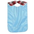 thumbnail image 6 of 3Colors Waterproof Adult Elder Mealtime Bib Washable Dinning Aid Clothes Protector,Adult Bib, Elder Bib, 6 of 8