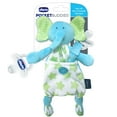 thumbnail image 4 of Chicco Pocket Buddies Soft Pacifier Lovey, Elephant, New, 4 of 4