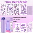thumbnail image 2 of HULASO Gifts for 7 Year Old Girls Decorate Your Own Water Bottles with Tons of Rhinestone Glitter Gem Stickers - DIY Gifts Arts and Crafts, BPA Free Stainless Steel Vacuum Insulated Mug (17 OZ), 2 of 7
