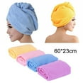 thumbnail image 7 of SPRING PARK Women Microfiber Hair Drying Towels Hair Towel Wraps Quick Dry Cap Hat Super Absorbent, 7 of 7