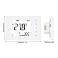 thumbnail image 1 of TP818 5A Smart Thermostat Weekly Programmable LCD Display Touch Screen Gas Boiler Heating Thermostat Room Temperature Controller, 1 of 5