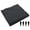 Black, variant on CoreLiving Large Stepping Stones Outdoor Garden Walkway, Durable Plastic Pavers for Patio and Landscaping, Weatherproof Walkway Stones with Ground Stakes