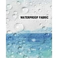 thumbnail image 5 of Outdoor Waterproof Pillow Covers for Patio Furniture Flip Flops Summer Beach Decorative Throw Pillow Cover Starfish Coco Tree Pillowcases Set of 2 Cushion Case for Sofa Couch Chair Home 18x18 inch, 5 of 6