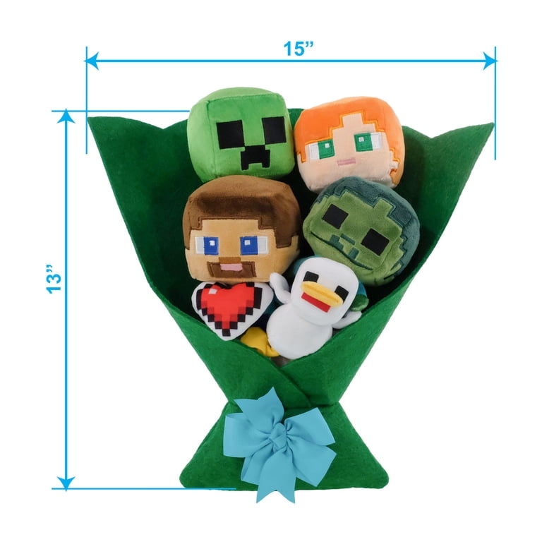 Large Minecraft Plush Bouquet, 13