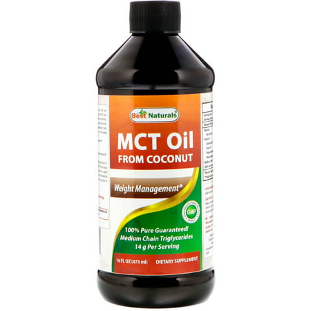 Best Naturals  MCT Oil From Coconut  16 fl oz  473