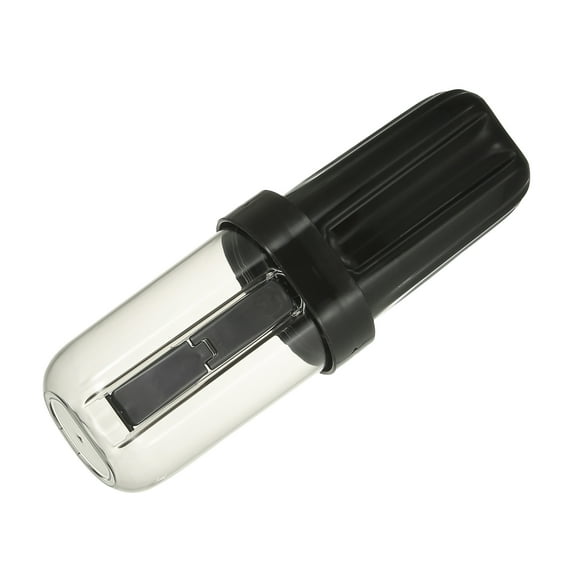 Unique Bargains Plastic Lightweight Toothbrush Travel Case Traveling for Travel Business 2.99"x2.83"x8.27" Black