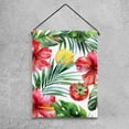 thumbnail image 4 of Tropical Fruits Flowers and Palm Leaves Garden Flag Double Sided House Flag for Outdoor Home, Personalized All Year Round Yard Decor 12 x 18 Inch, 4 of 6