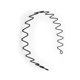 thumbnail image 3 of Espesor de aro de cabello suministros estirables para el cabello universal accesorios livianos de estilo simple equipo deportivo para hombres mujeres grandes olas Inevent AP008943-10B, 3 of 6
