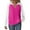 Hot Pink, variant on ManxiVoo Women's Loose Casual Drop Shoulder Pullover Sweater Comfortable Blend Fashion Top for Daily Wear S Size Dark Blue
