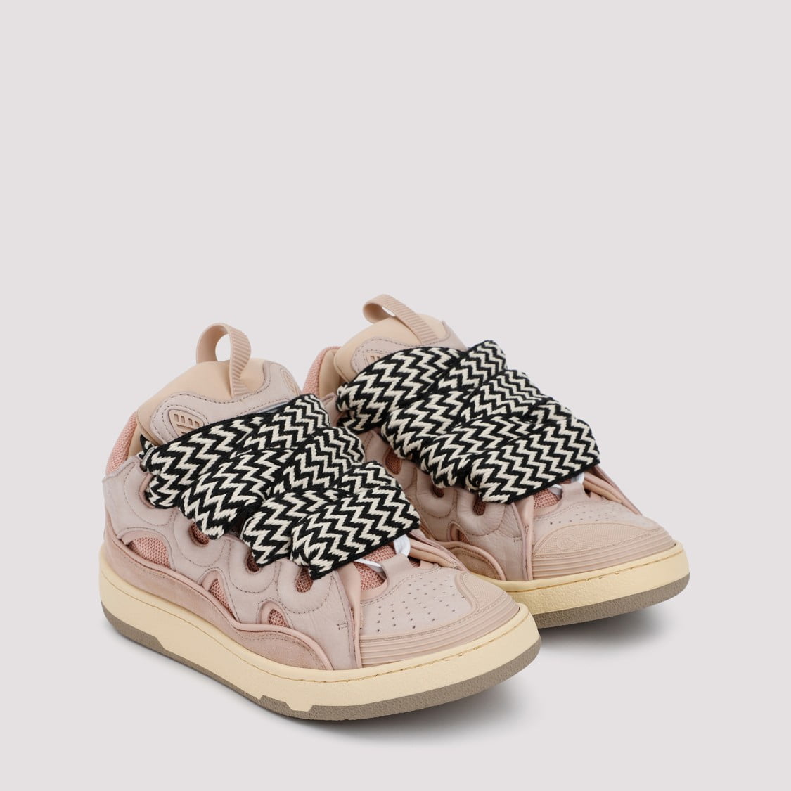 Lanvin Exaggerated 90S-Inspired Sneakers Pink (Women's
