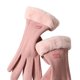 thumbnail image 4 of Velvet Gloves Espesar Moda más Velvet táctil antideslizante Mantener los guantes térmicos de invierno para gimnasio Sport - N702 rosa Sunnimix Guantes cálidos, 4 of 6