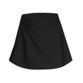 thumbnail image 4 of Swim Shorts Women Fashion Skirt Cover Up Skirt Womens Clothing,Black,L, 4 of 4