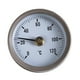 thumbnail image 2 of Termómetro de tubería Medidor de temperatura con resorte con clip 0-120 ℃ 63 mm Dial Dia Wdftyju Libre de BPA, 2 of 4