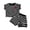j-Black88, variant on LIIPEE Girls Outfit Sets Casual Summer Striped Printed Short Sleeve Crew Neck Bow Decoration T Shirt Elastic Waist Shorts 2 Piece Set Kids Comfortable Breathable Cute Clothing,Purple,8-9 Years