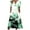 Green summer dresses for women, variant on Summer Saving Wycnly Summer Dresses for Women Vintage Loose Swing Plus Size Tunic Dresses with Pocket 2024 Short Sleeve V-Neck Floral Print Long Formal Dress Green XL