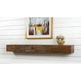 thumbnail image 3 of Mantels Direct Vail 72-in x 6-in Farmhouse Wood Fireplace Mantel Shelf - Rustic Provincial, 3 of 3