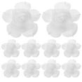 thumbnail image 1 of 50 rosas artificiales para decoración del hogar, boda o despedida de soltera (blancas), 1 of 8