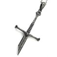 thumbnail image 2 of Fashion Broken Sword-necklace Viking-warrior Pendant Fashion Necklaces Punk---Model code 28465, 2 of 5