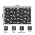thumbnail image 5 of Black Cartoon Dinosaurs Fossils Pattern Door Rugs,Washable Non Slip Door Mats Indoor,Decorative Door Mats,Entry Mat Indoor for Entrance,Bedroom,Kitchen,Bathroom,20"x32", 5 of 6