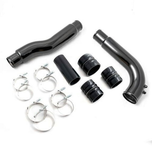 Rudy's Black Intercooler Pipe & Boot Kit For 07.5-09 Dodge 6.7L Cummins Diesel