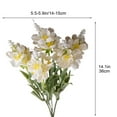 thumbnail image 5 of Yooshoverk Faux Floral Bouquet Home Decor Artificial Flower Arrangement Realistic Touch Lifelike Stems For Centerpieces Vase Fillers Table Decor Wedding Accent Long Lasting Blooms No Water Needed, 5 of 7