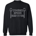thumbnail image 2 of OXI Crewneck Sweatshirt - Wooden Spoon Survivor, Basic Casual Sweatshirts for Men's and Women Fleece Sweatshirt Long Sleeve - Black 2X-Large, 2 of 2