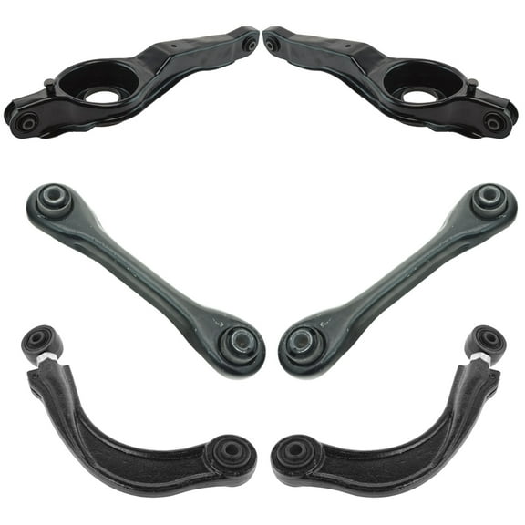 TRQ Rear Upper Lower Lateral Link Control Arm Suspension Kit Set 6pc for Mazda 3 PSA65840