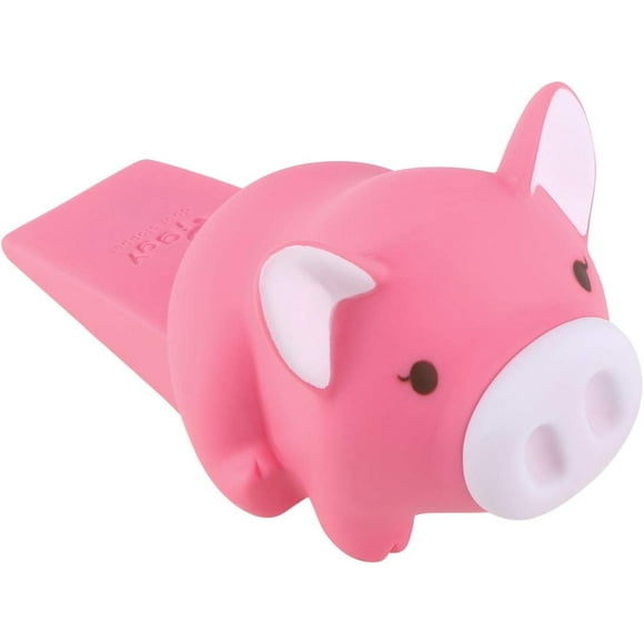 Pig Door Stopper Wedge Security Mouse Designed Cartoon Stop Door Bottom Protector(pink)