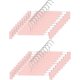 thumbnail image 1 of Space-Saving Skirt Holders with 360 Swivel Hooks, Adjustable Clips, Trouser Hangers, Clothes Coat Garment Jeans Hangers (20 Pack, Pink), 1 of 4